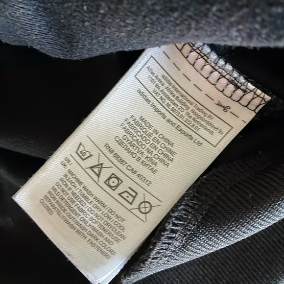 Adidas Climalite Track Jacket USA Gymnastics Black Full-Zip 3 Stripe Adult S - Picture 6 of 10